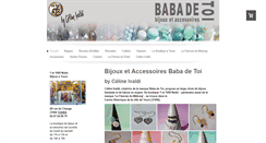Desktop Screenshot of bijoux-babadetoi.com